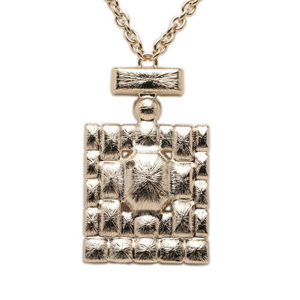 CHANEL Gold Logo Necklace - Picture 2 of 6